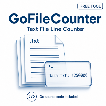 GoFileCounter - Free Line Counter for Large Text Files