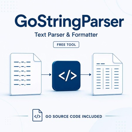 GoStringParser - Free Text File Parser, Cleaner & Formatter