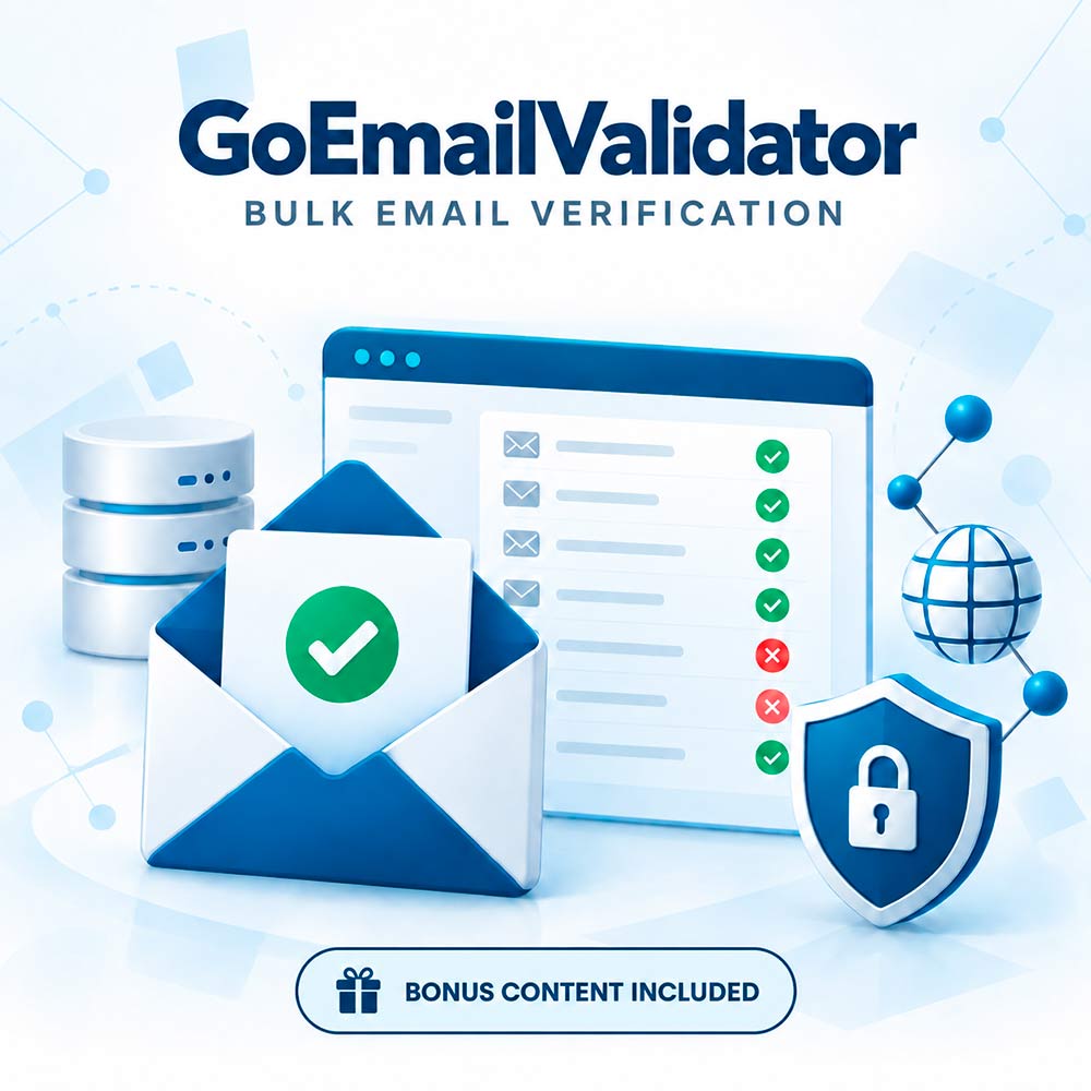 GoEmailValidator - Bulk Email Verification & List Cleaning Software
