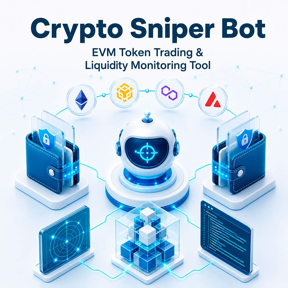 Crypto Sniper Bot - EVM Token Trading & Liquidity Monitoring Tool