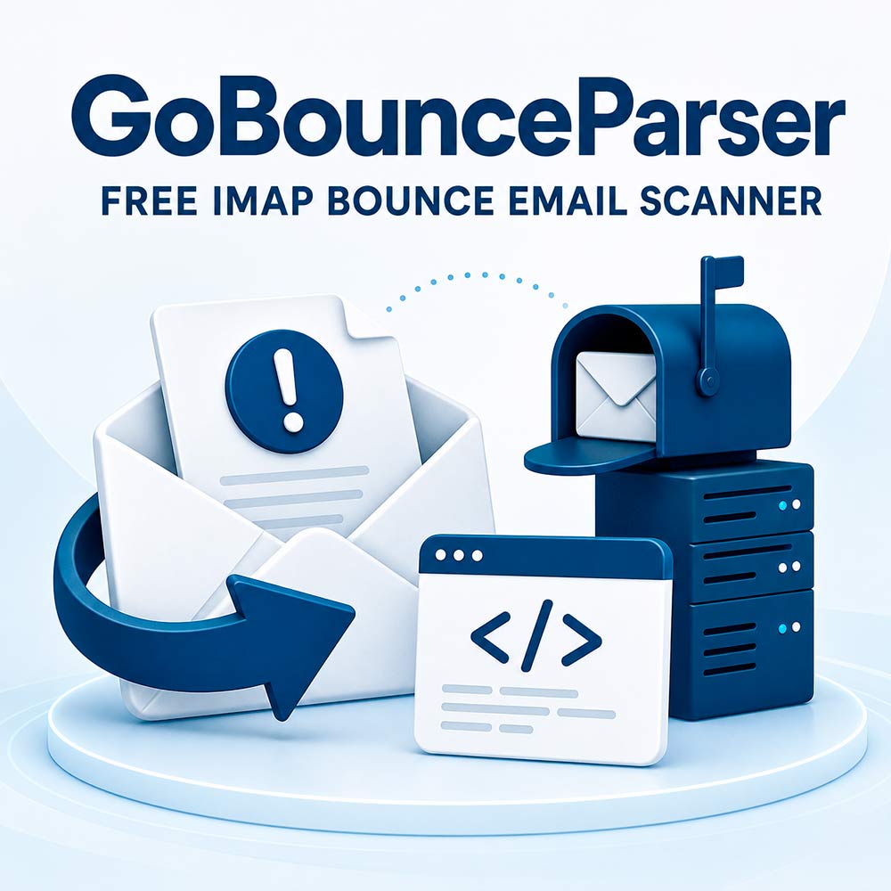 GoBounceParser - Free IMAP Bounce Email Scanner & Extractor