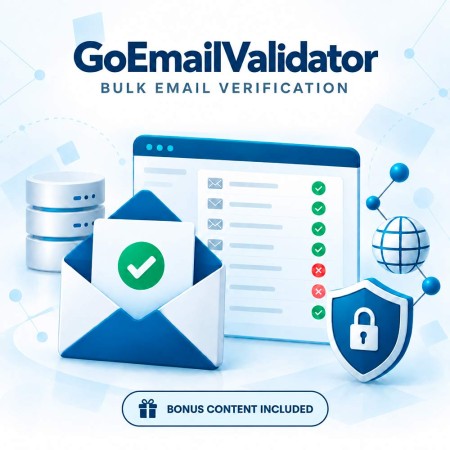 GoEmailValidator - Bulk Email Verification & List Cleaning Software