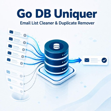 GoDBUniquer - High-Speed Email List Cleaner & Duplicate Remover